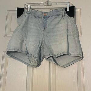 Isabel Light Blue Denim Shorts